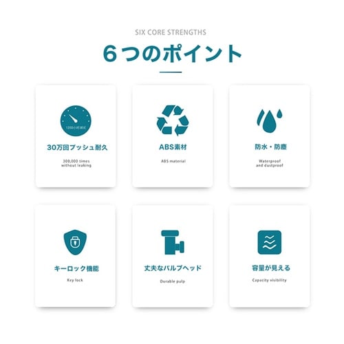 シャンプーディスペンサー 3本タイプ T