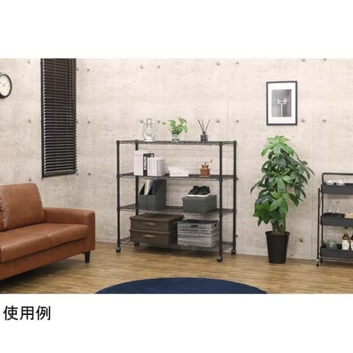 ネーロシリーズ 25φスチールラック 4