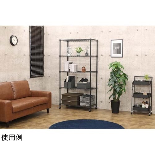 ネーロシリーズ 25φスチールラック 5