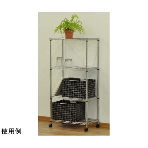 19Φスチールラックセット 4段 JSR