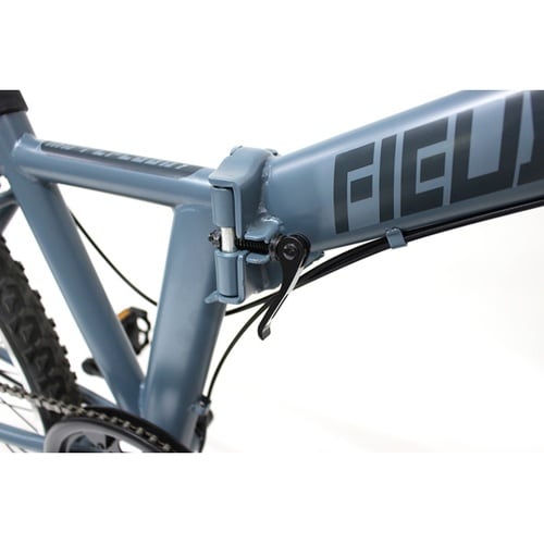 折りたたみ自転車 26インチ グレー M