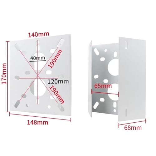 監視・ドームカメラポールマウントブラケッ