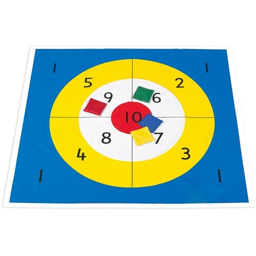 ターゲットマット(ビーンズバッグ6個付き