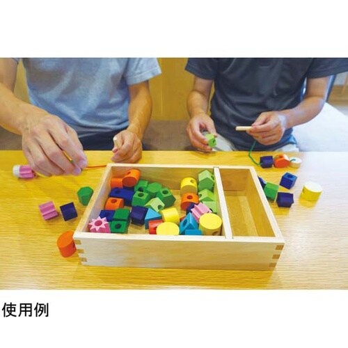 木製ひも通しセット 60865