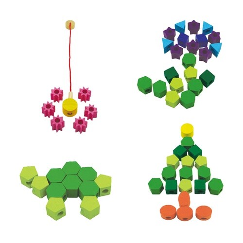 木製ひも通しセット 60865