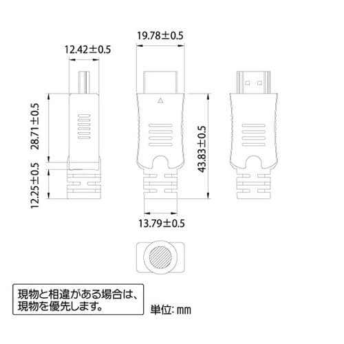 イーサネット対応ハイスピードHDMIケー