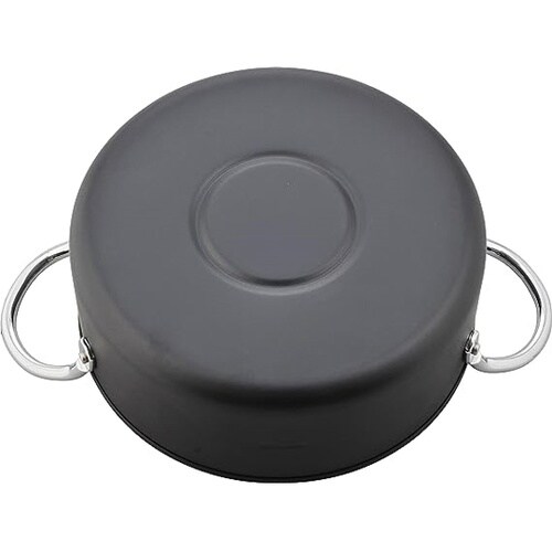 揚げづつみ温度計付両手天ぷら鍋 22cm