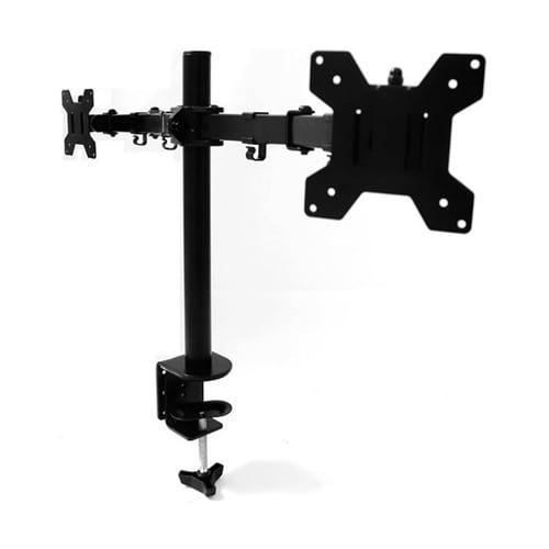デュアルモニタークランプ式アームスタンド