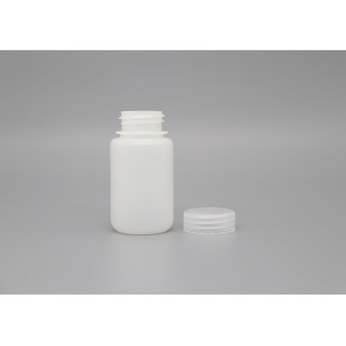 広口試薬ボトル(HDPE 白色)125m