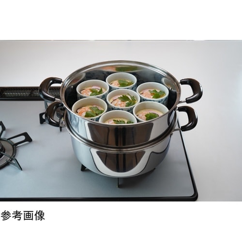 ヴェンセ IH対応二段蒸し器 26cm