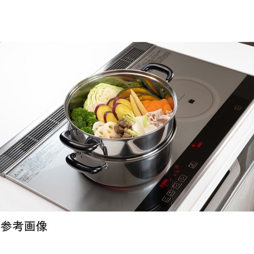 ヴェンセ IH対応二段蒸し器 30cm