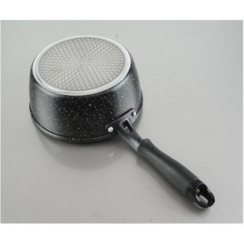 Wマーブルα IH対応片手鍋 18cm