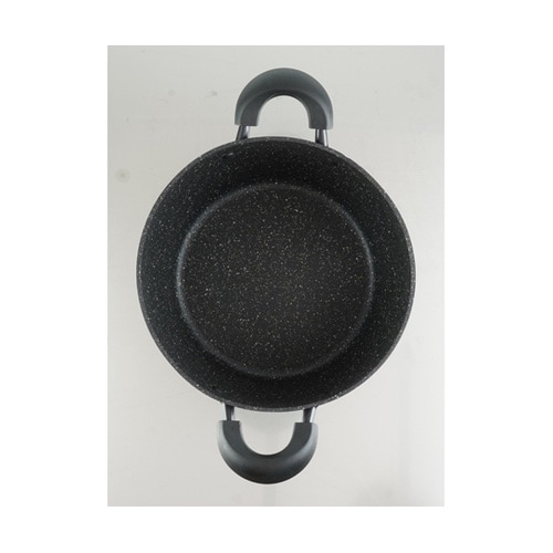 Wマーブルα IH対応両手鍋 20cm