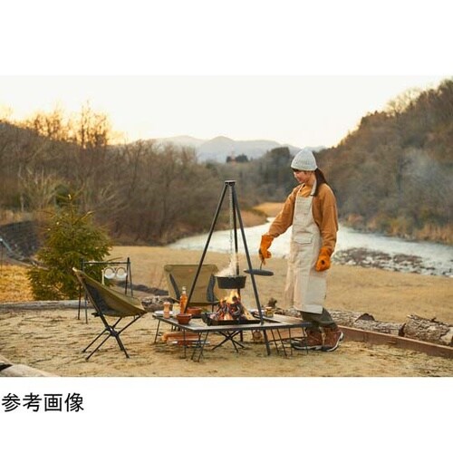 焚き火台 ブラック TKB−ST43