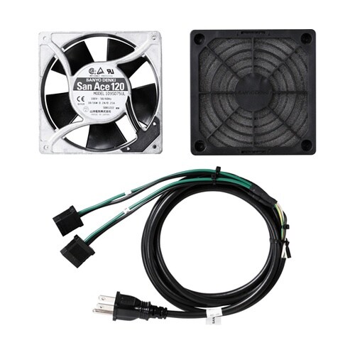 放熱ファン高速タイプt=38mm 2個セ