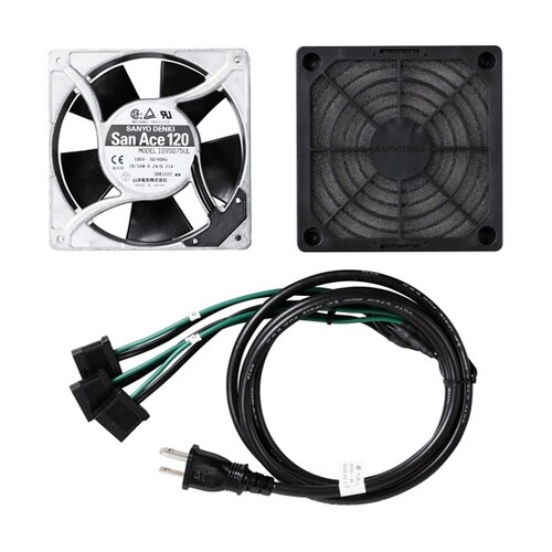 放熱ファン高速タイプt=38mm 3個セ