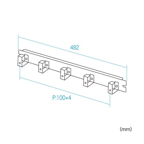 ケーブルフックバー CP−SVCHBBK