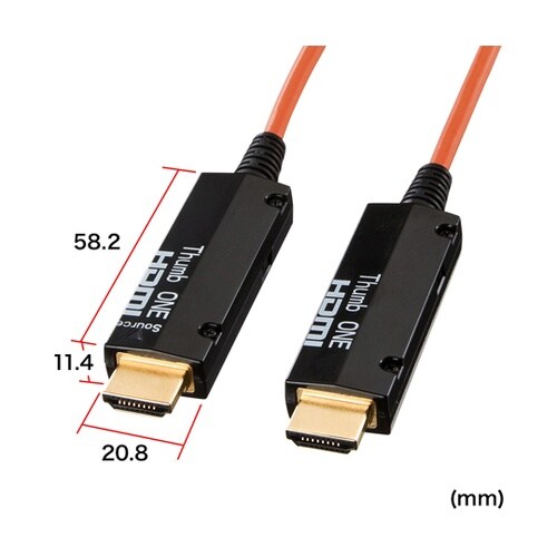 光ファイバHDMIケーブル 50m KM
