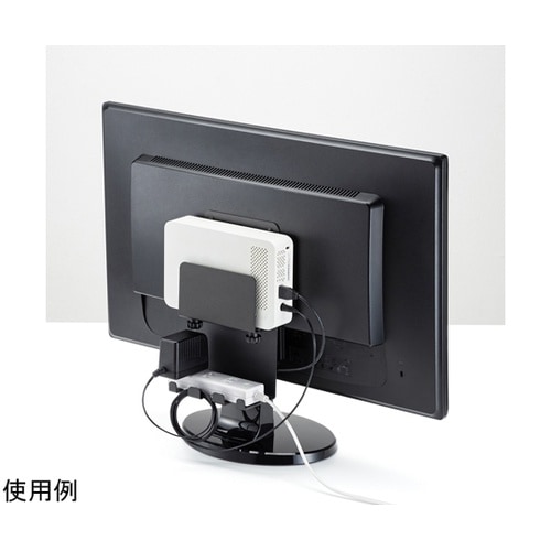 VESAマウント取付小型PC、HDDホル