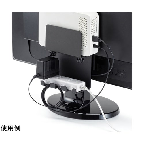 VESAマウント取付小型PC、HDDホル