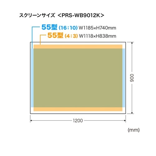 プロジェクタースクリーン(マグネット式)