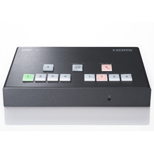 4入力1出力HDMIスイッチャー(4K対