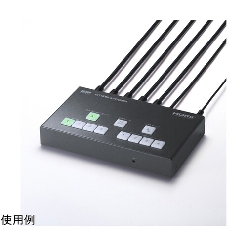 4入力1出力HDMIスイッチャー(4K対