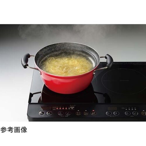 にこみーな IH対応フチ付両手鍋 20c