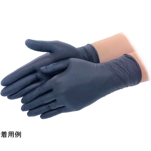 ニトリルトライ3 パウダーフリー ブラッ