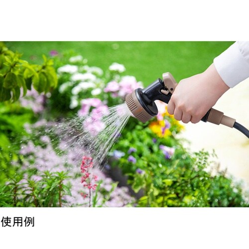 ガン付Φ9カットホース 5M ブラック