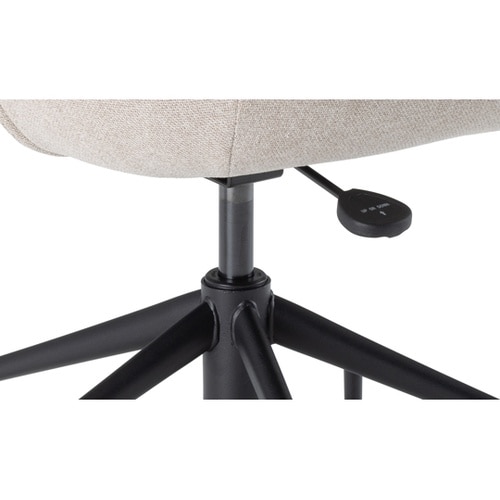 カジュアルタスクチェア ベージュ/ネイビ