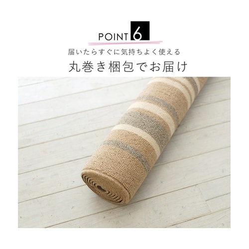 防ダニ ダイニングラグ ストレイル 22