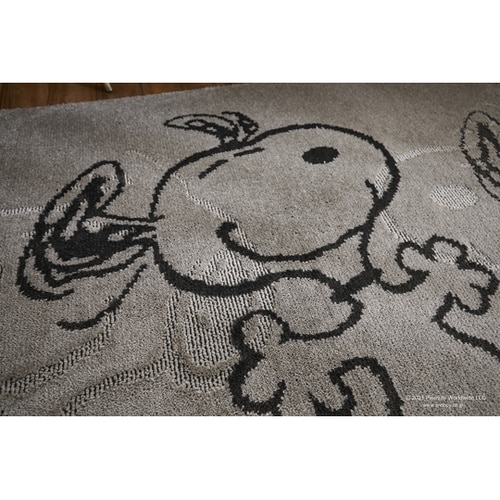 PEANUTS ラグ サパータイム 13