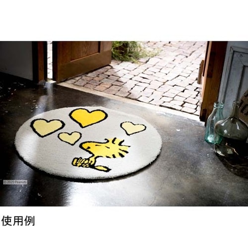 PEANUTS マット ウッドストック