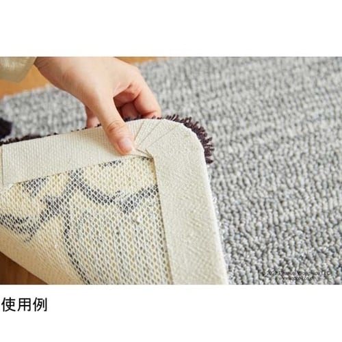 PEANUTS マット チラリ 45×6