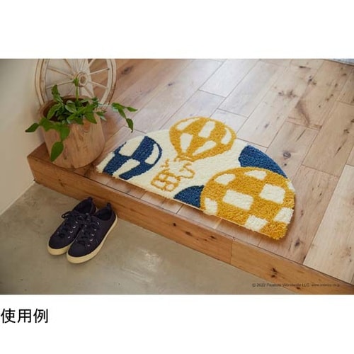 PEANUTS マット バルーン 48×