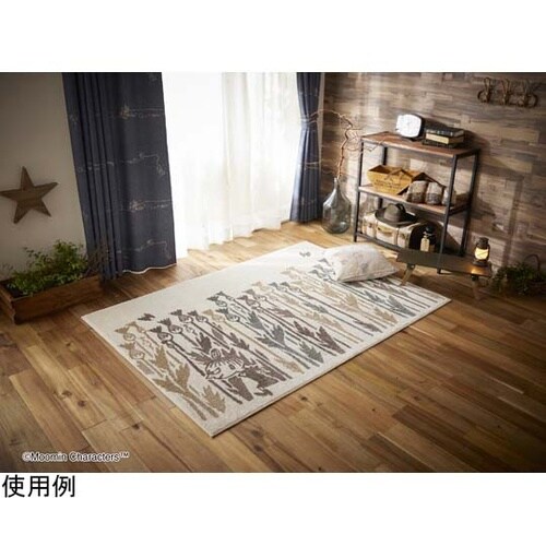 MOOMIN ラグ リトルミイワイルドフ