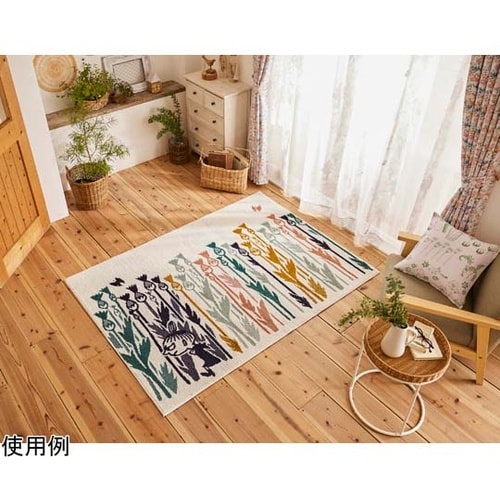 MOOMIN ラグ リトルミイワイルドフ