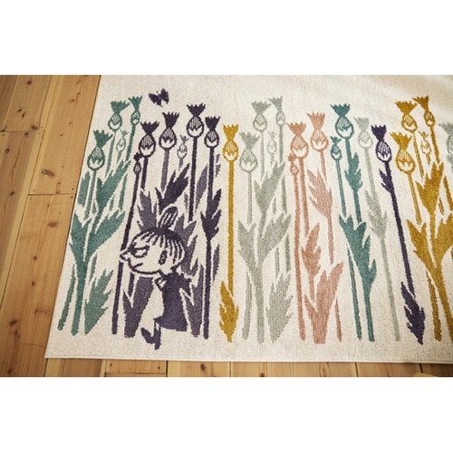 MOOMIN ラグ リトルミイワイルドフ