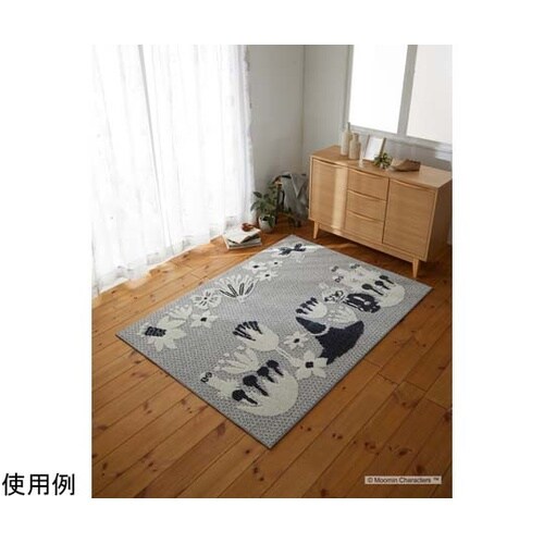 MOOMIN ラグ コバナ 130×18