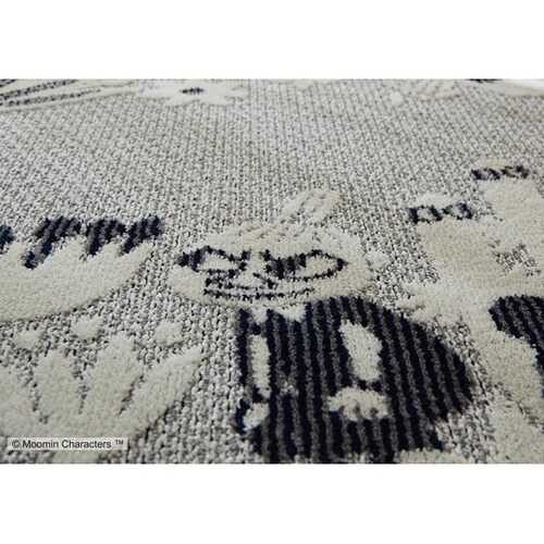 MOOMIN ラグ コバナ 130×18