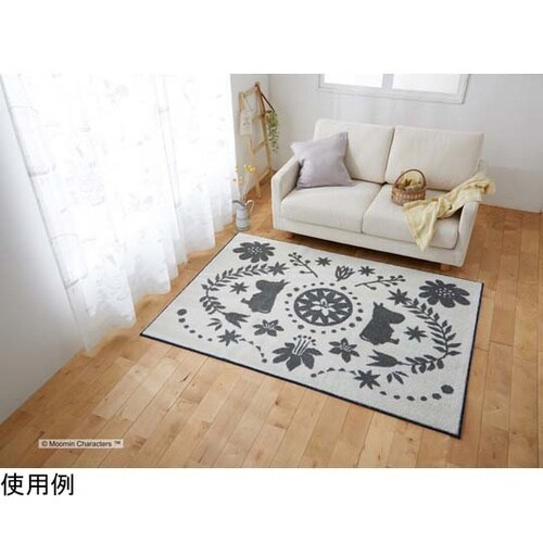 MOOMIN ラグ フォークライン 13
