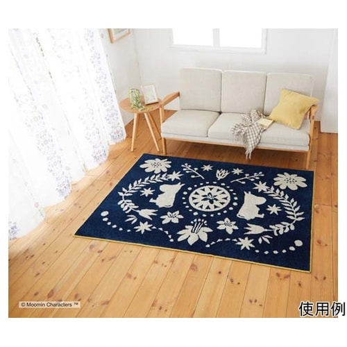 MOOMIN ラグ フォークライン 13