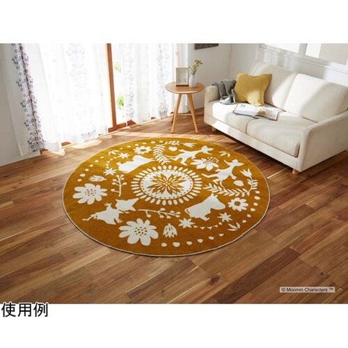 MOOMIN ラグ フォークライン 18