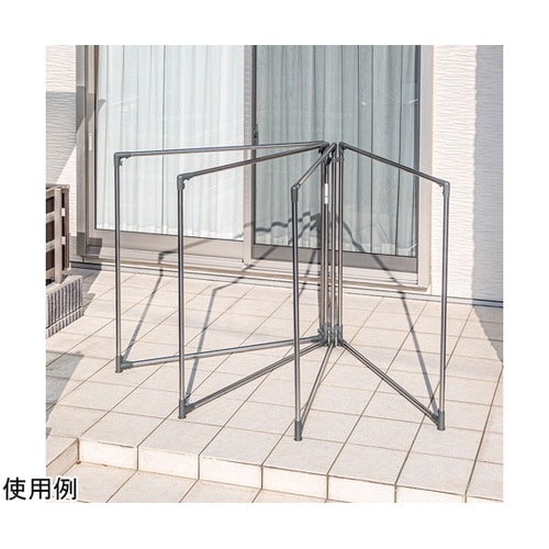 ステンレスふとんほし 4枚干し FD−2