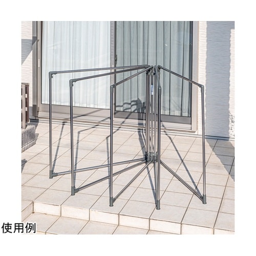 ステンレスふとんほし 5枚干し FD−2