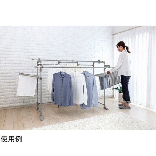 アルミ多機能ものほし台ほすおー AHD−