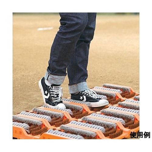 412x372x80mm 泥落しブラシマ