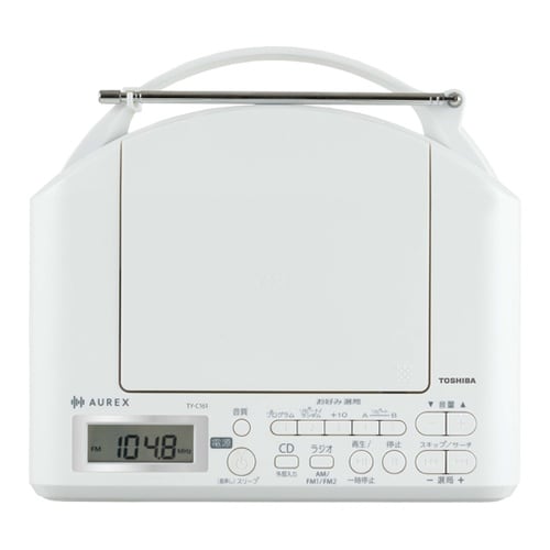 CDラジオ ホワイト TY−C161(W