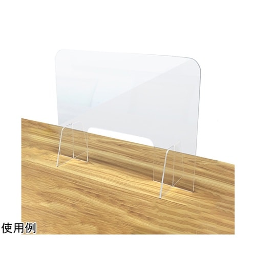 飛沫ガードアクリルパネル(窓あり) J2